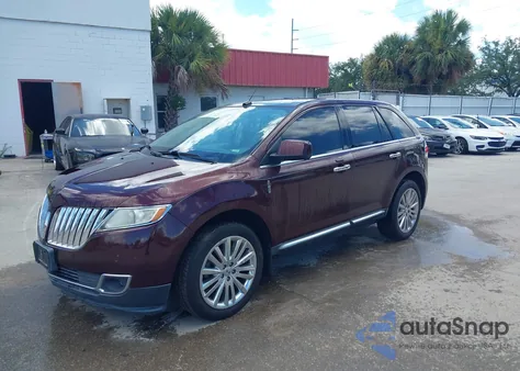 2011 Lincoln Mkx из США, поврежденный, VIN 2LMDJ8JK6BBJ11585